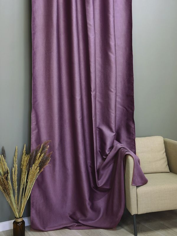 Blackout curtains Frost purple 190*275*1pc